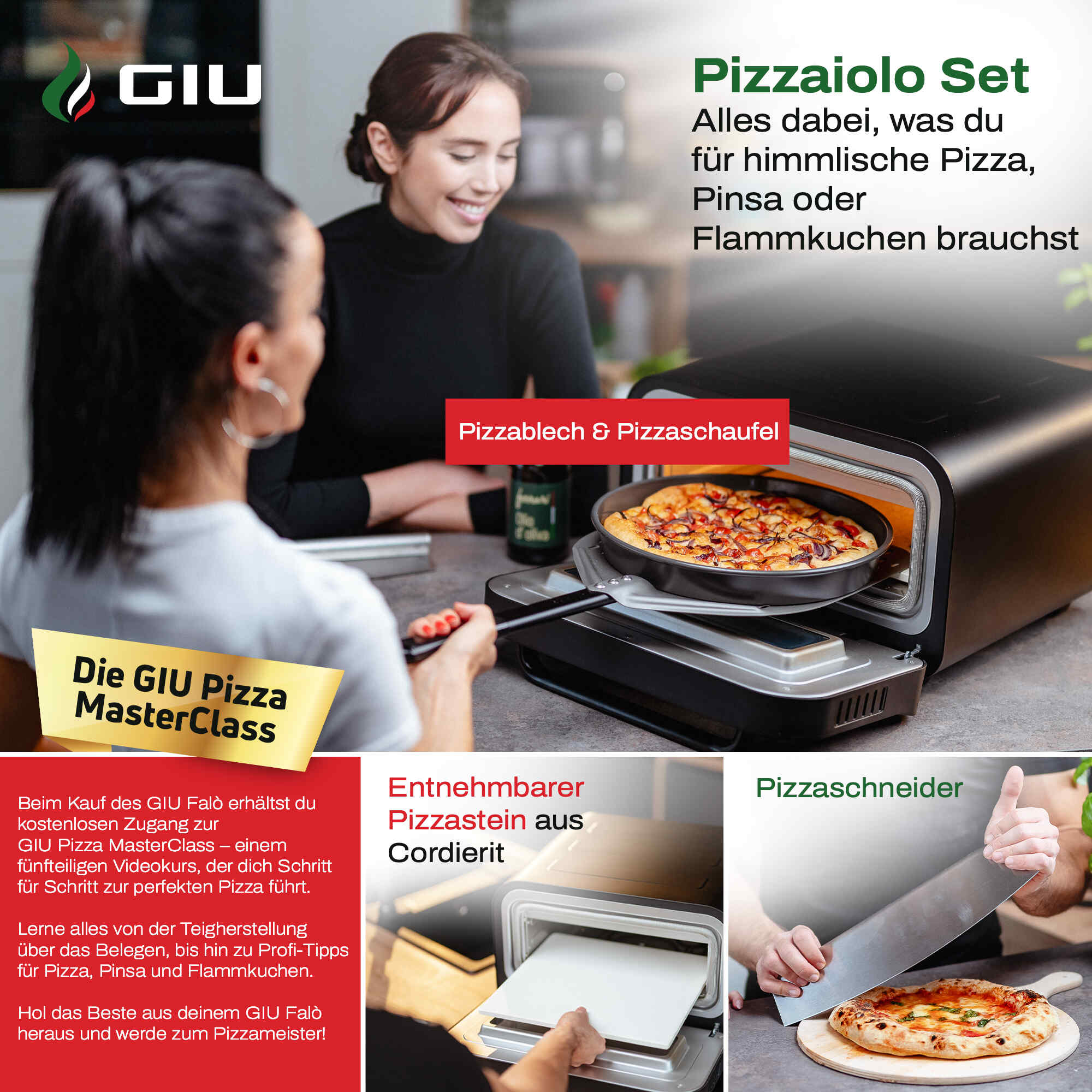 GIU Electric Pizza Oven - for Neapolitan pizza