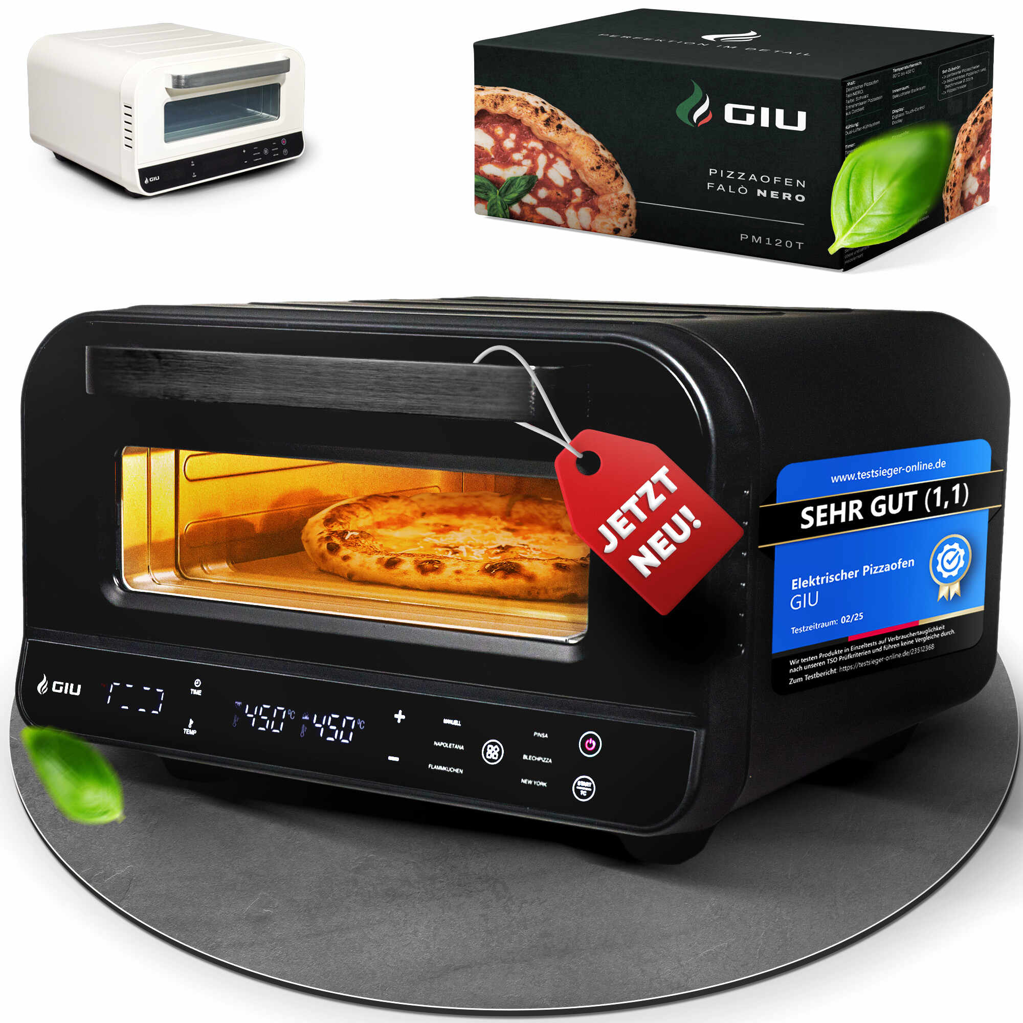 GIU Electric Pizza Oven - for Neapolitan pizza