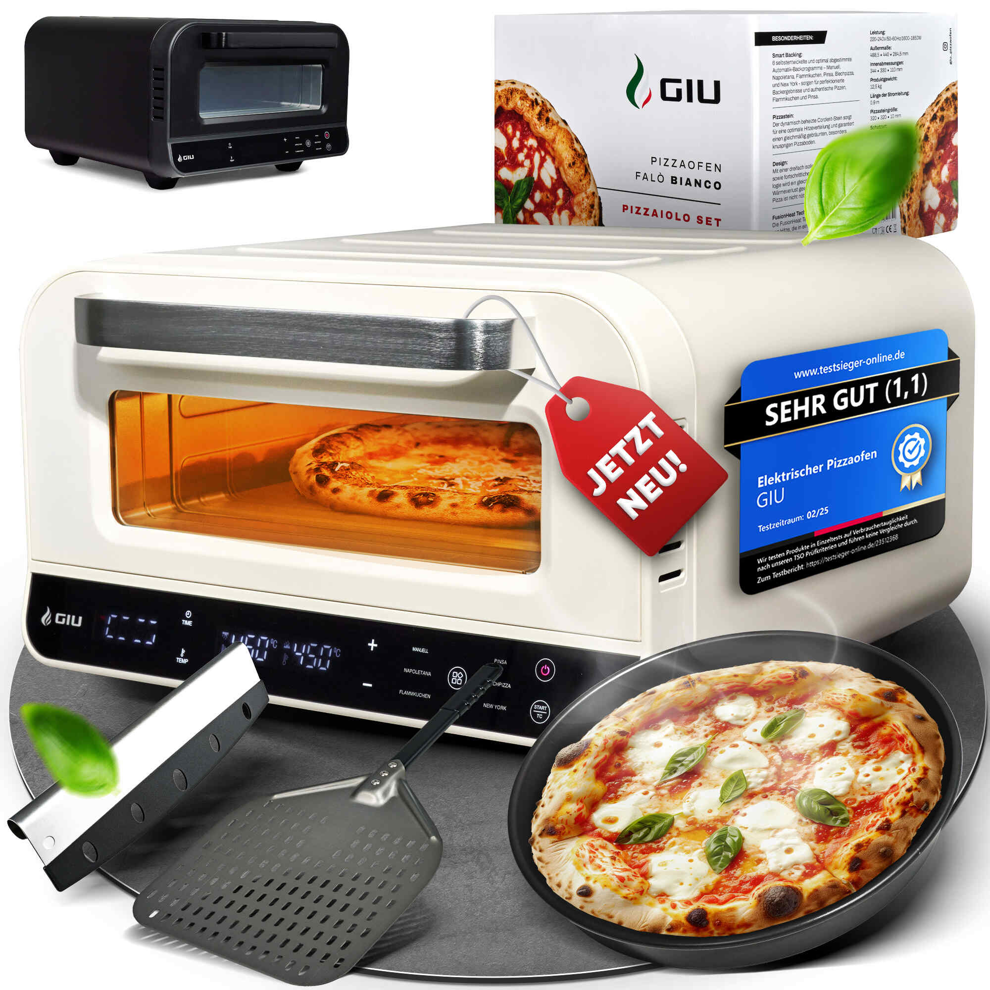 GIU Electric Pizza Oven - for Neapolitan pizza