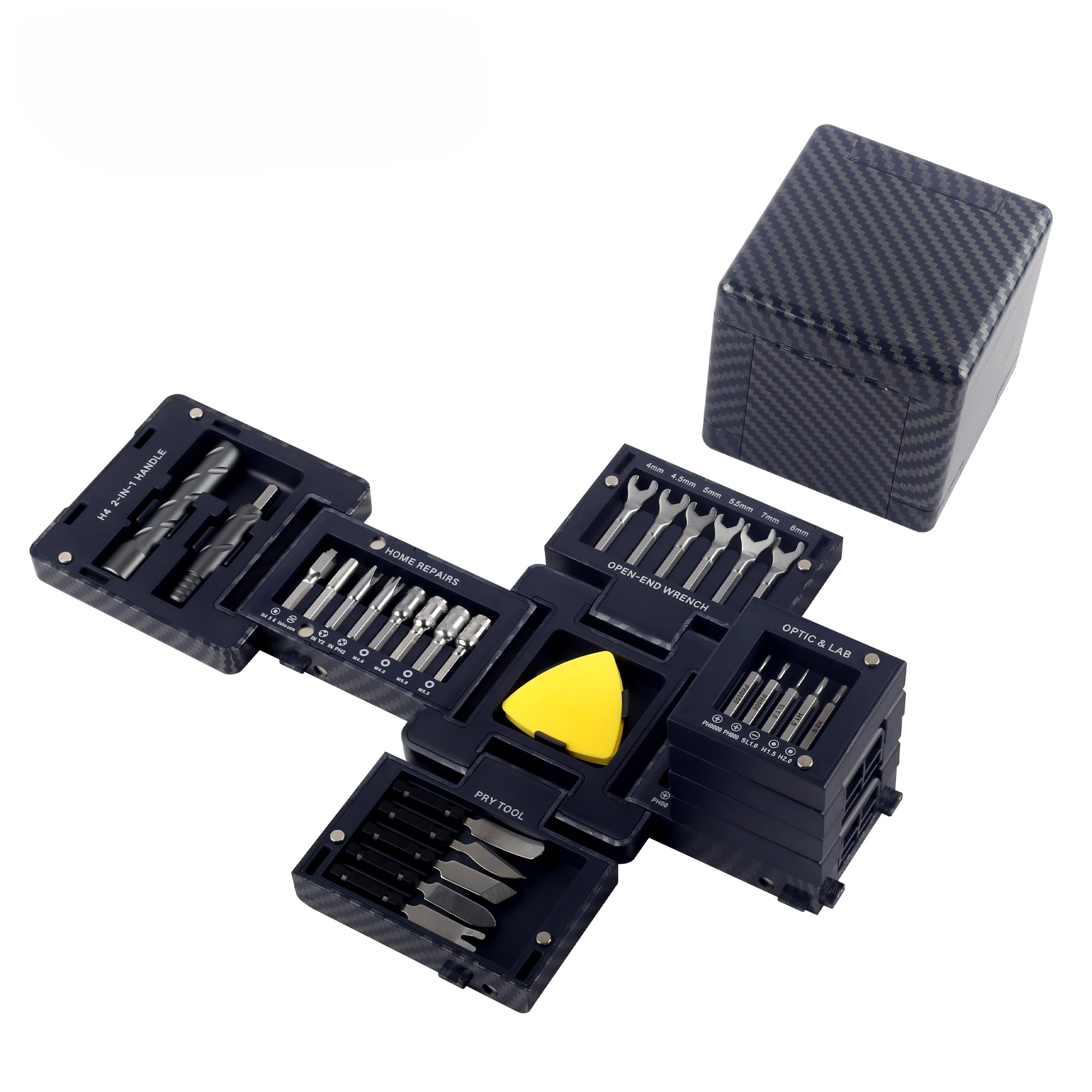 55-in-1 Precision Tool Kit | Compact Magnetic Screwdriver Set for Home & Electronics
