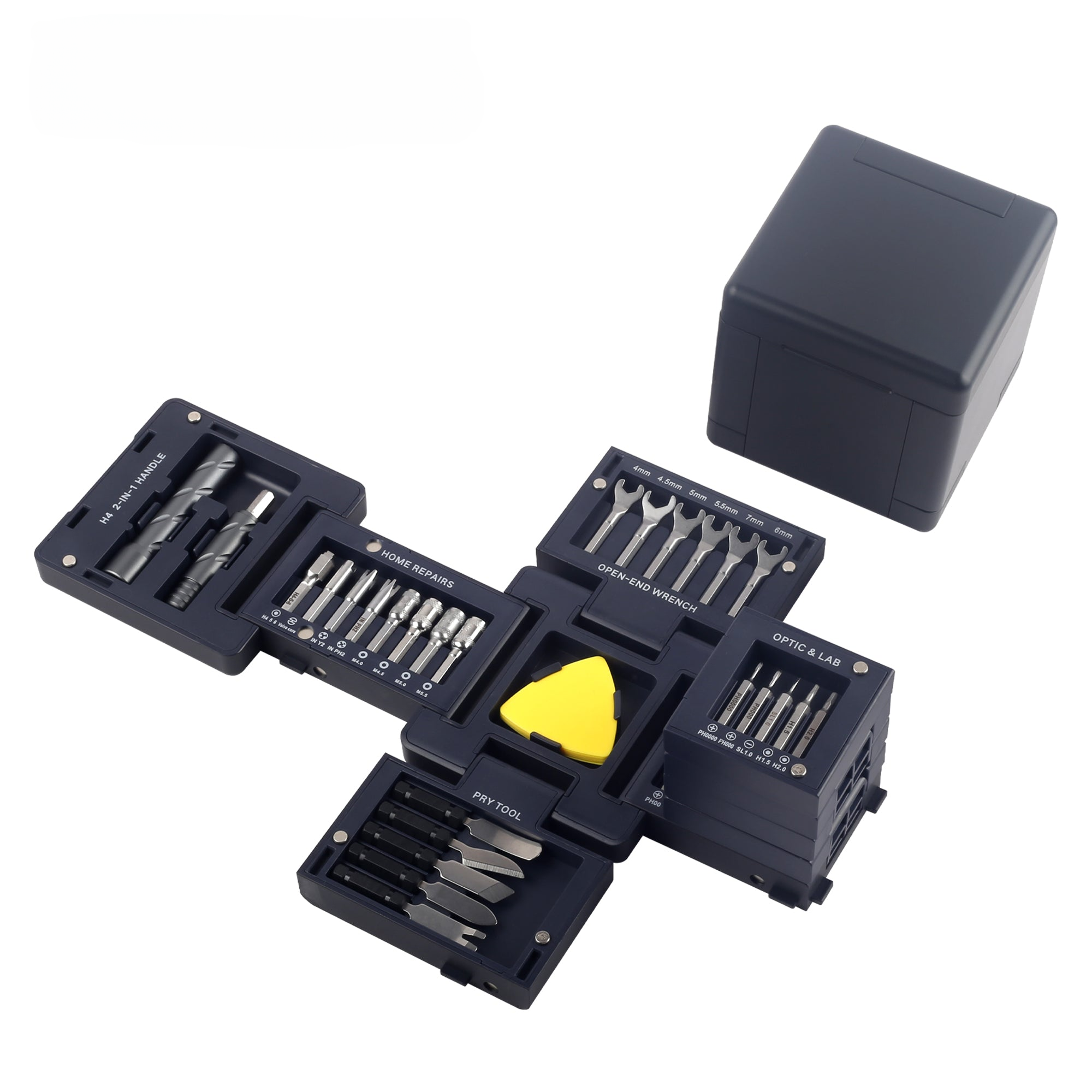 55-in-1 Precision Tool Kit | Compact Magnetic Screwdriver Set for Home & Electronics