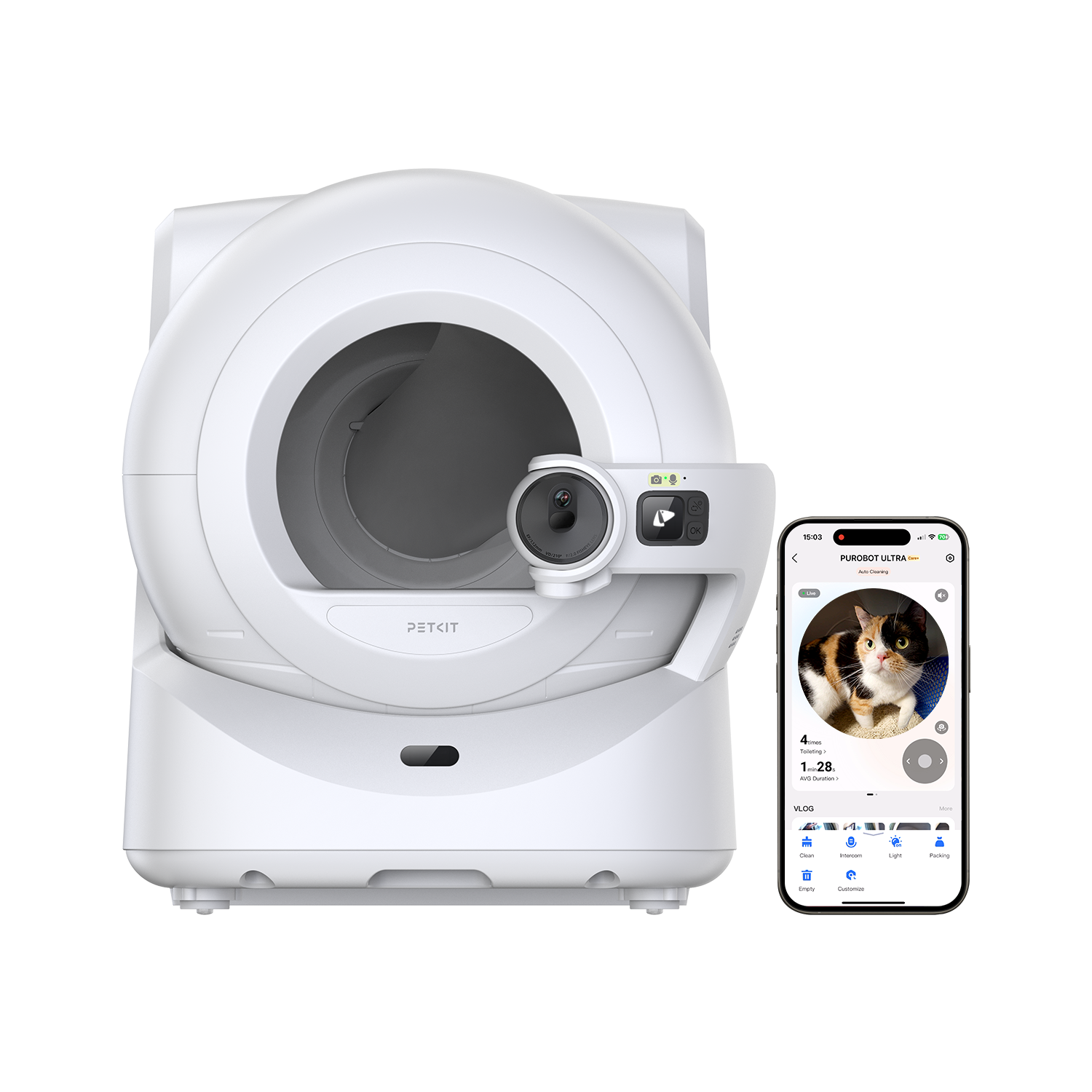 AI Smart Self-Cleaning Cat Litter Box – Auto-Sealing Waste, Multi-Cat Tracking & Odour Control