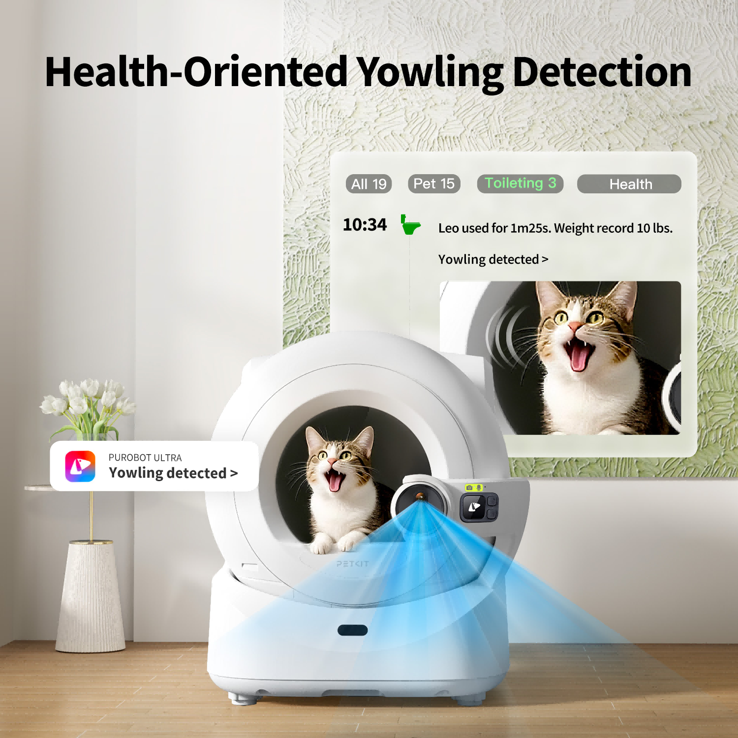 AI Smart Self-Cleaning Cat Litter Box – Auto-Sealing Waste, Multi-Cat Tracking & Odour Control