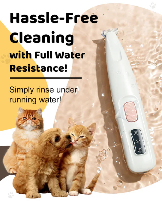 WagTrimmer - Pet Hair/Fur trimmer for Dogs and Cats (For Sensitive Pets)