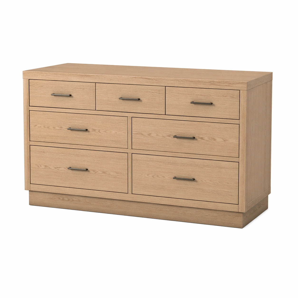 Kommode holz spanplatte eiche natur-FURNILUMINA