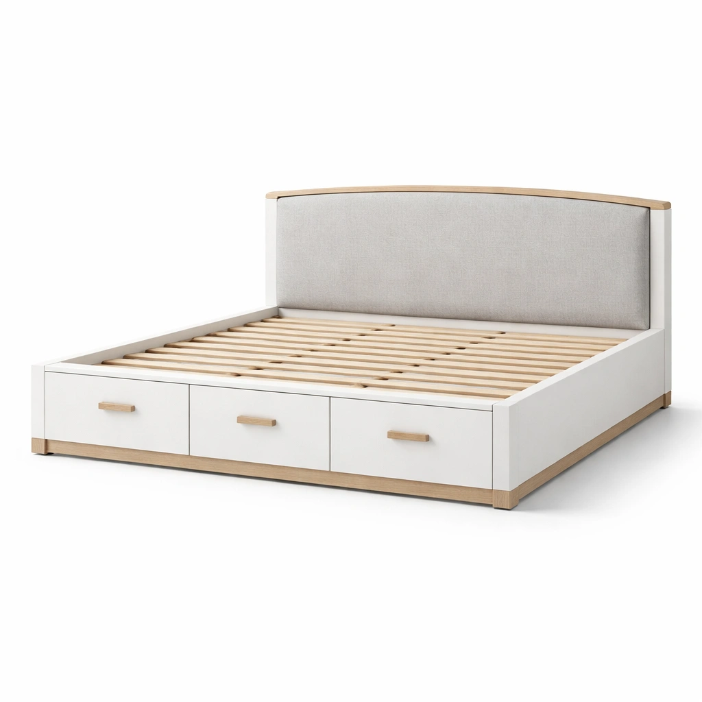 Bett mit Stauraum - NESTVERIA