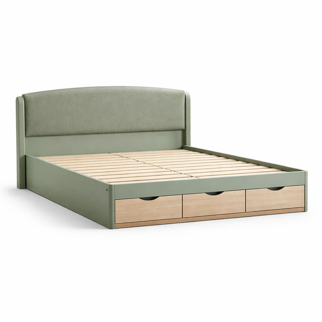 Bett mit Stauraum - NESTVERIA