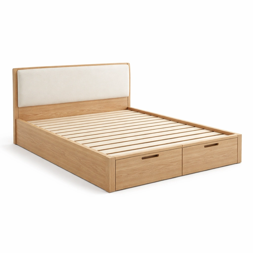 Bett mit Stauraum - DECOREVORA