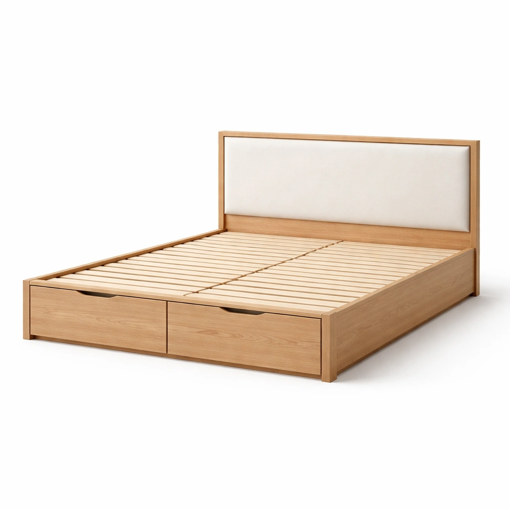 Bett mit Stauraum - DECOREVORA