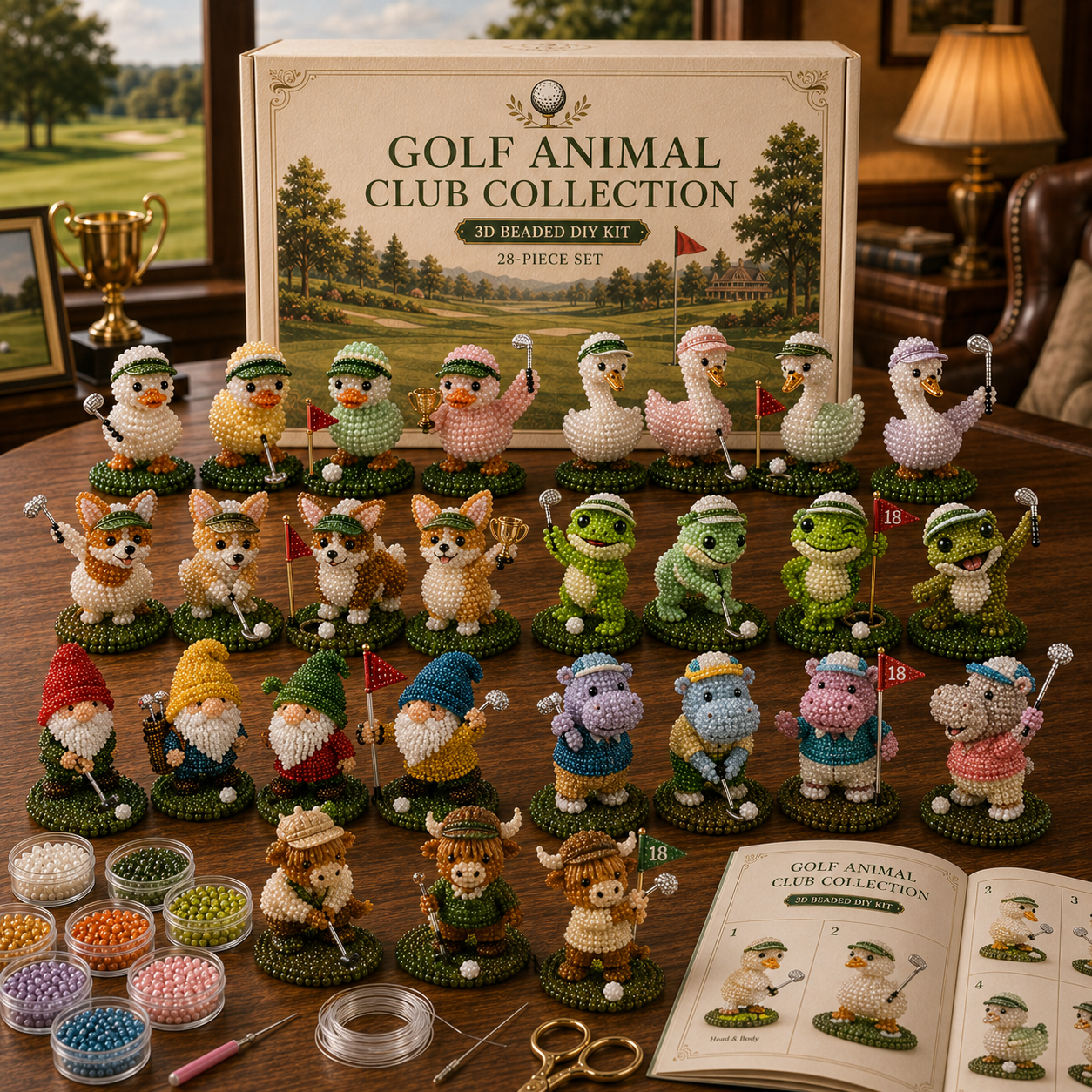 ⛳🧵 TINY BEAD GOLF CLUB COLLECTION