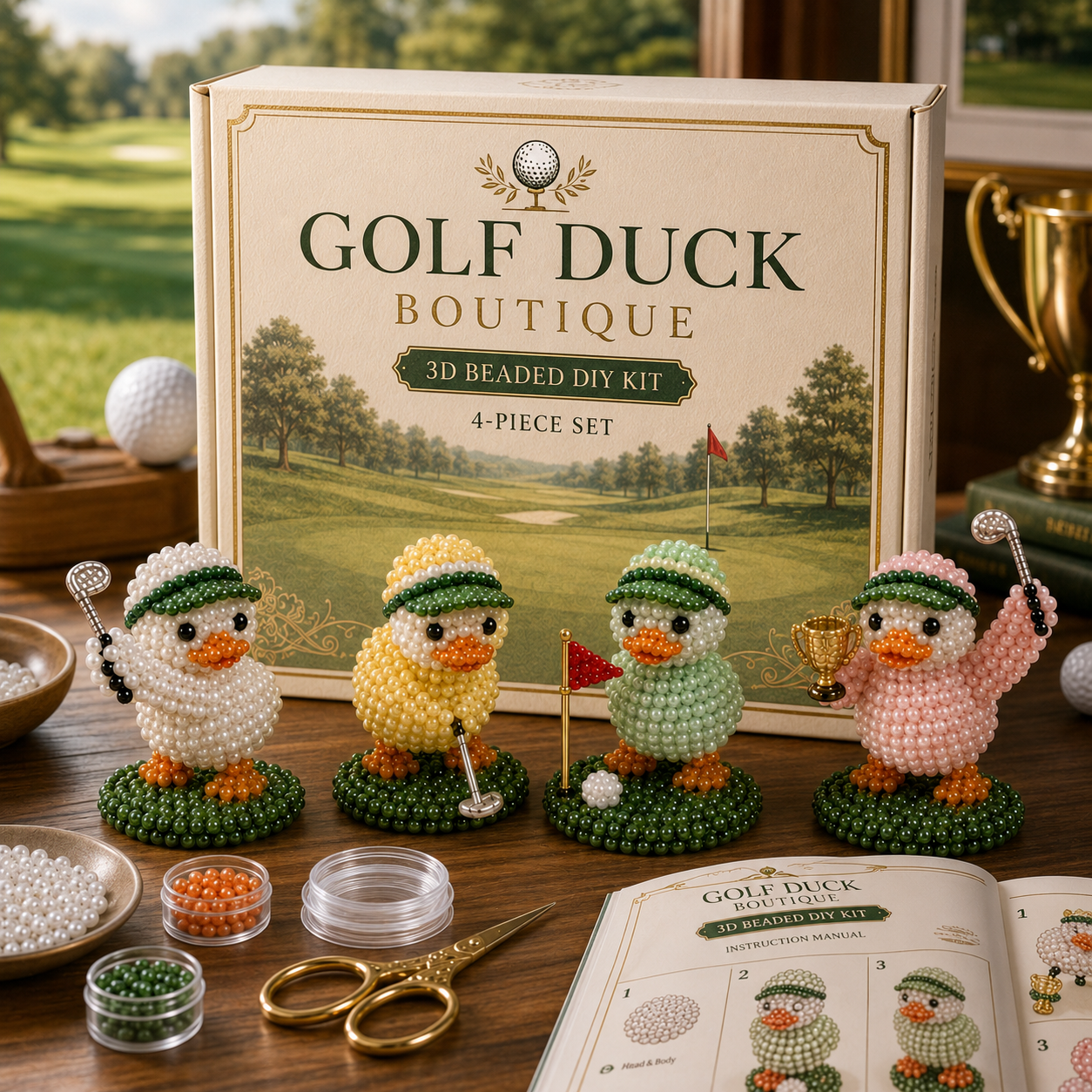 ⛳🧵 TINY BEAD GOLF CLUB COLLECTION