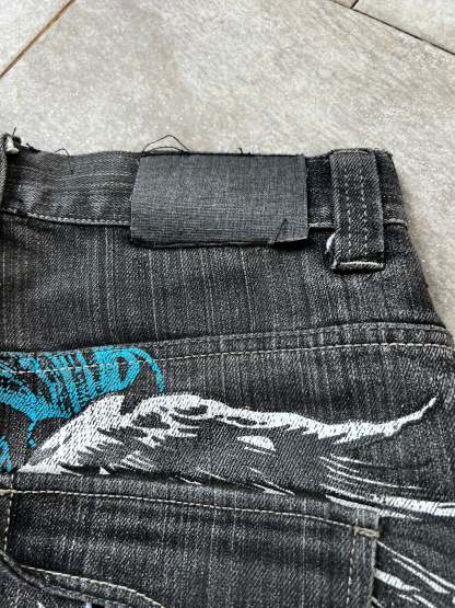 Raw blue