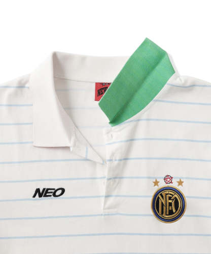Italy Stripe Football Polo