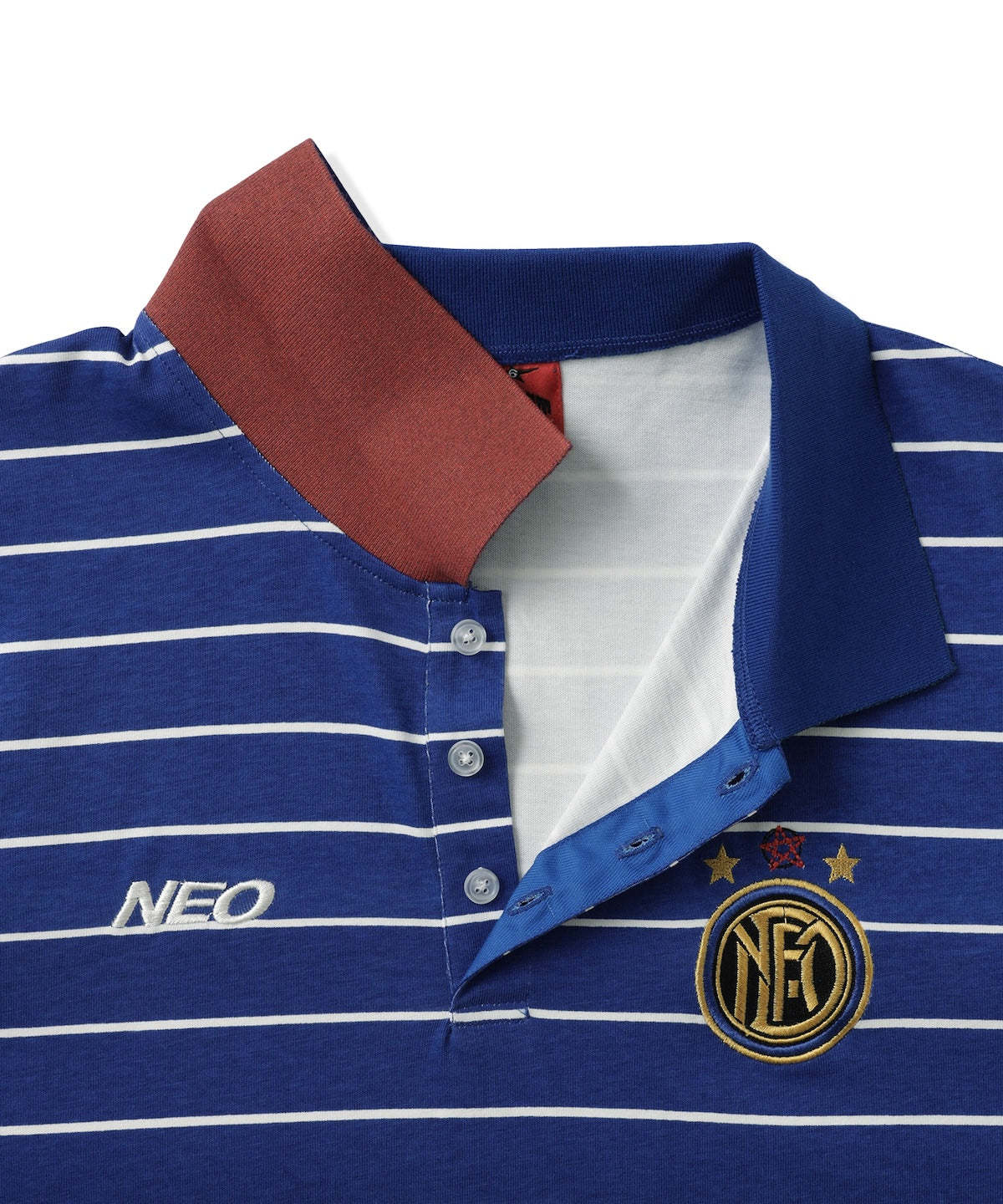 Italy Stripe Football Polo