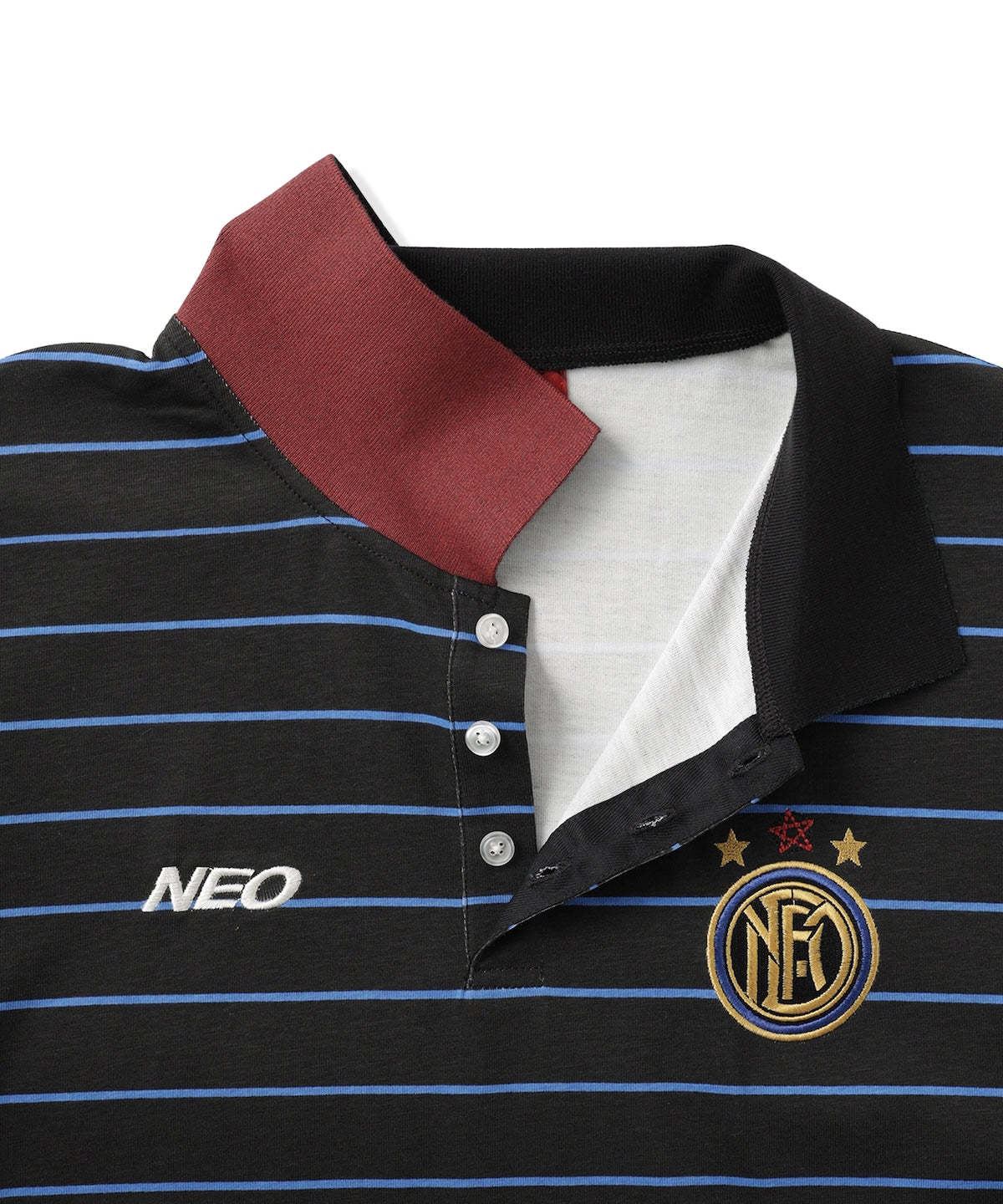 Italy Stripe Football Polo
