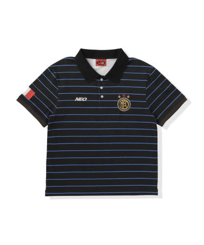 Italy Stripe Football Polo