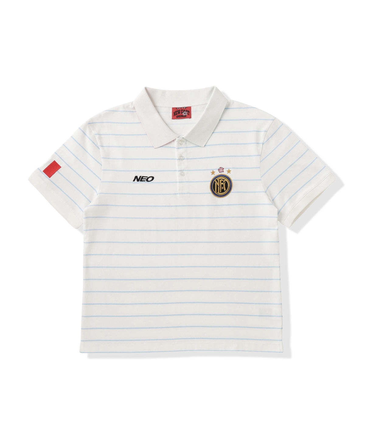 Italy Stripe Football Polo