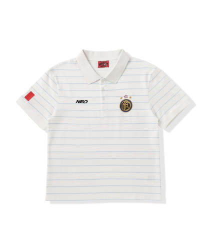 Italy Stripe Football Polo