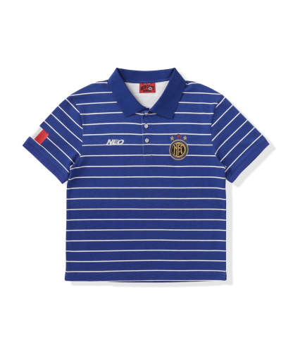 Italy Stripe Football Polo