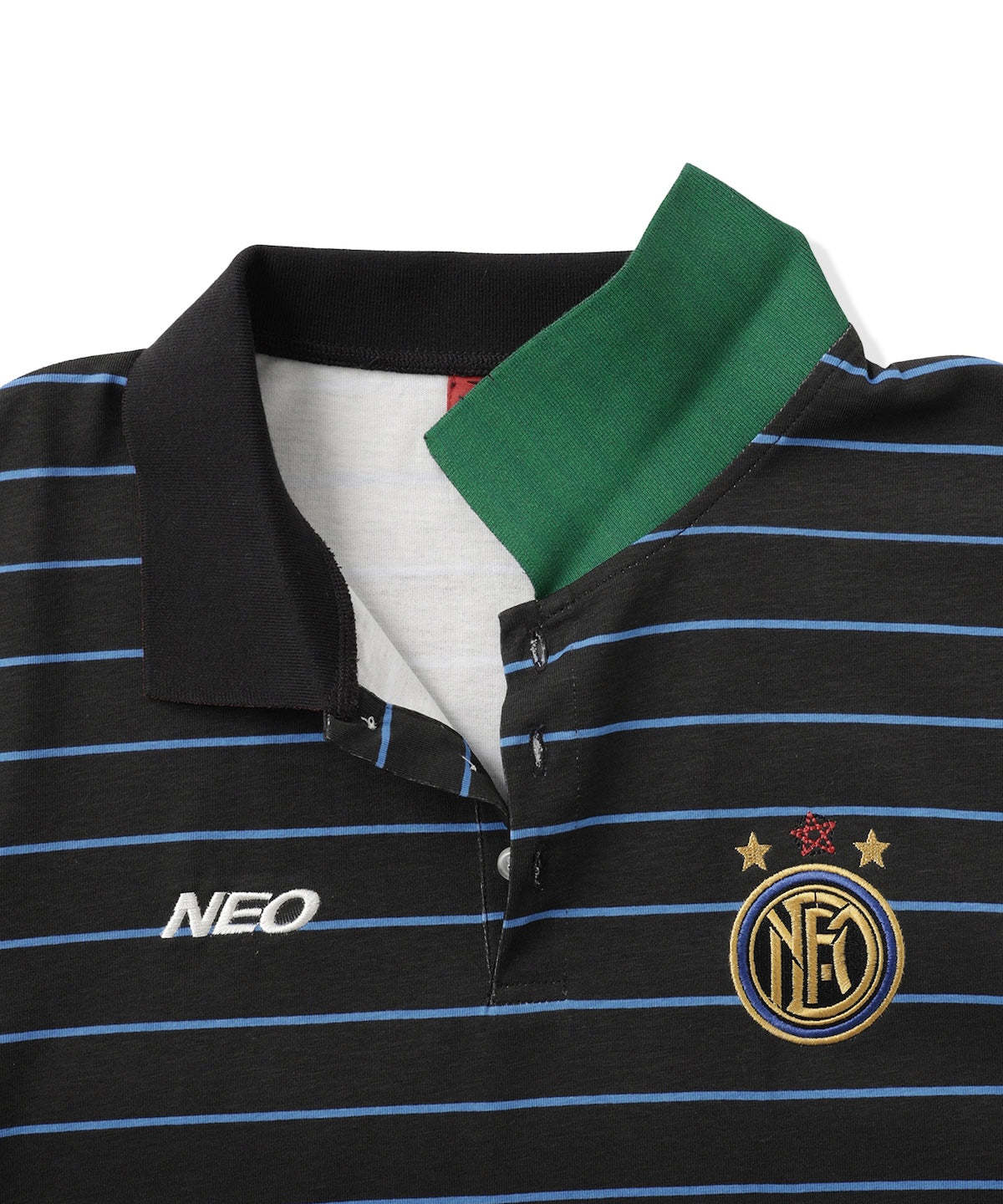 Italy Stripe Football Polo