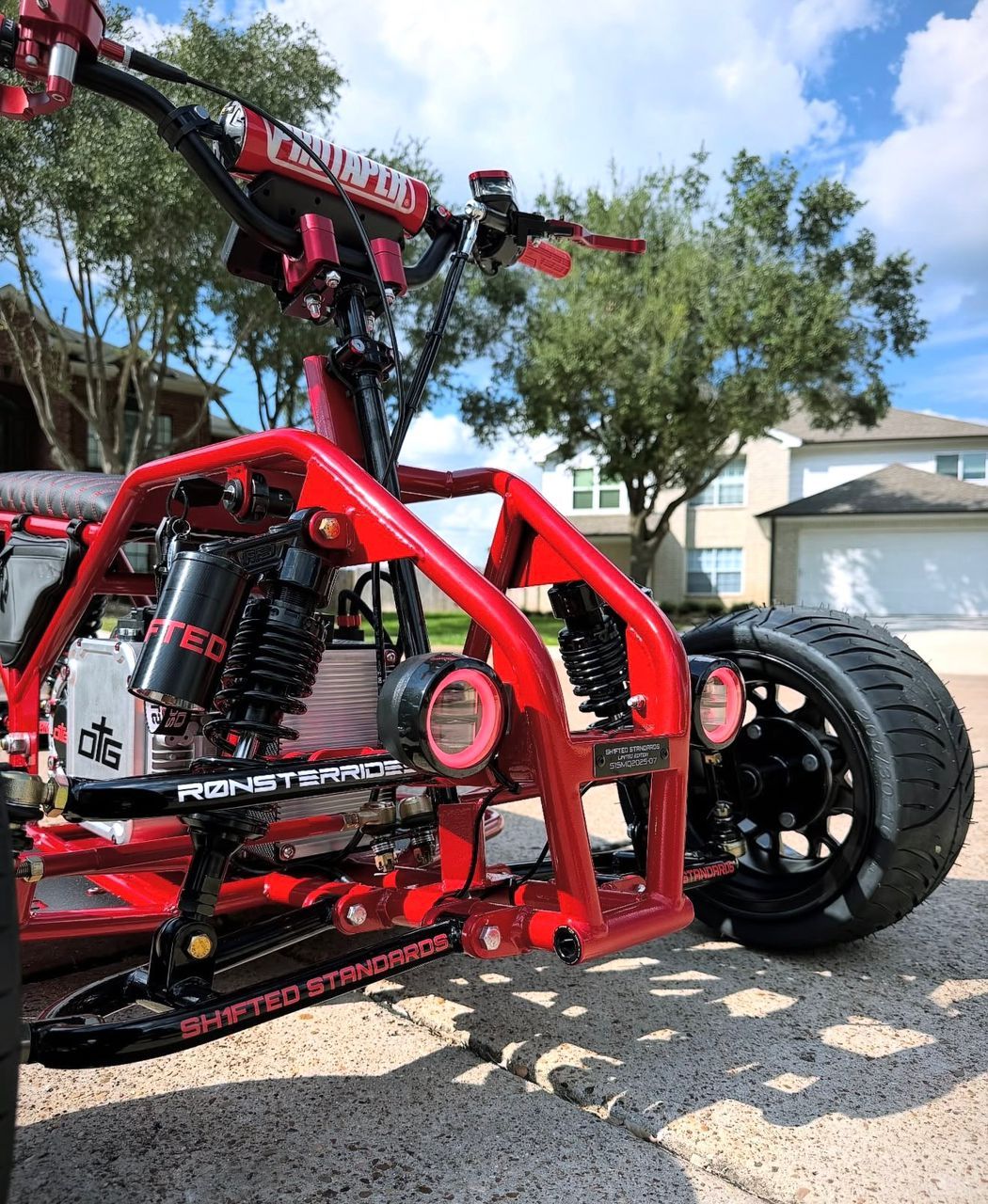 Ronster Red Electric Mini Quad