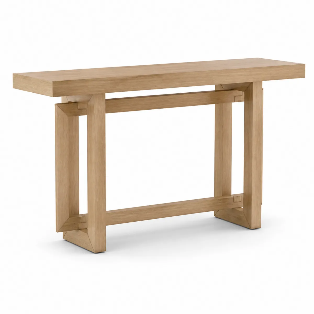 Console en bois de chêne 120x40x75 cm