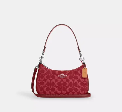 Teri Shoulder Bag In Signature Denim