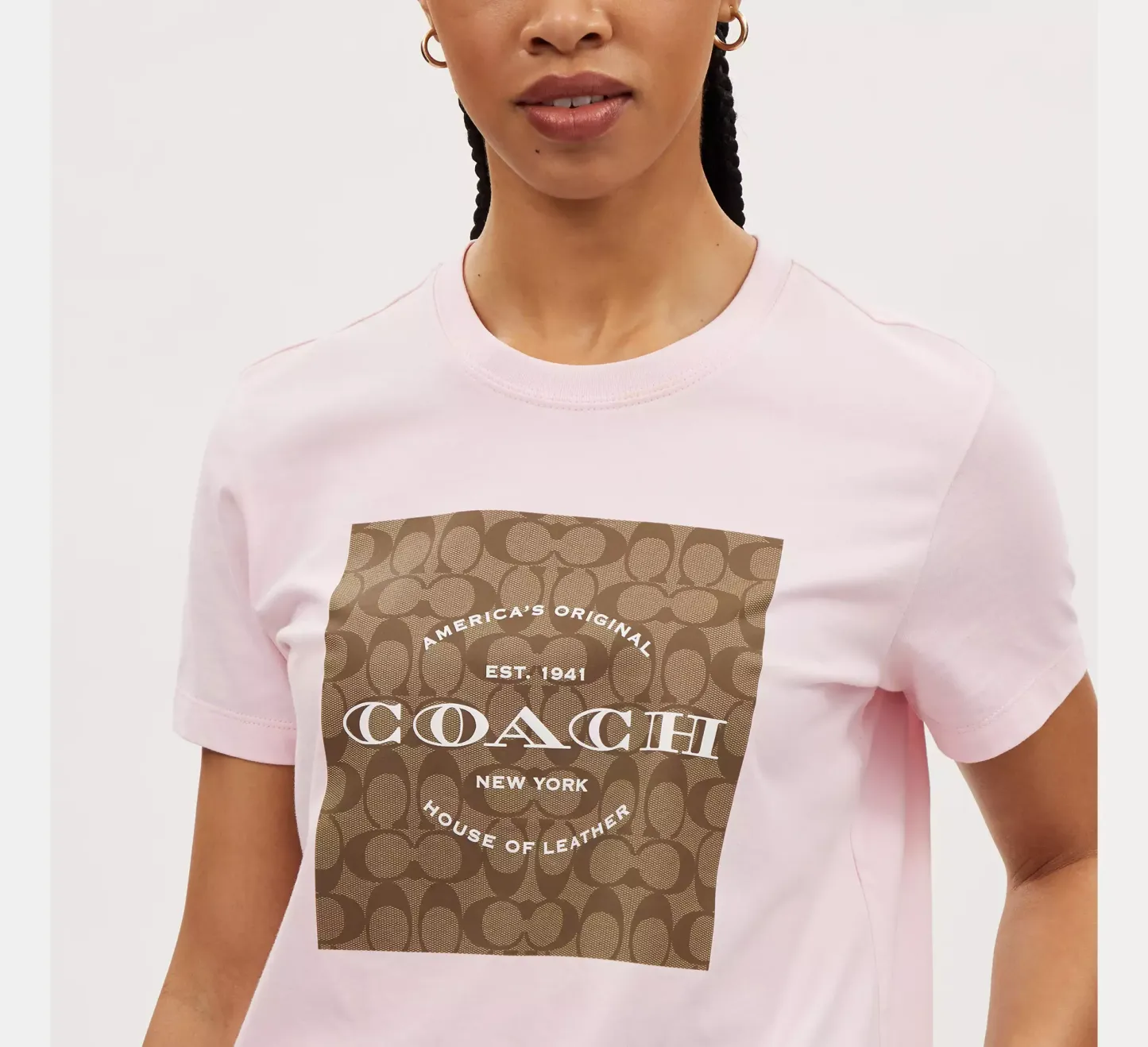 Signature T Shirt In Organic Cotton