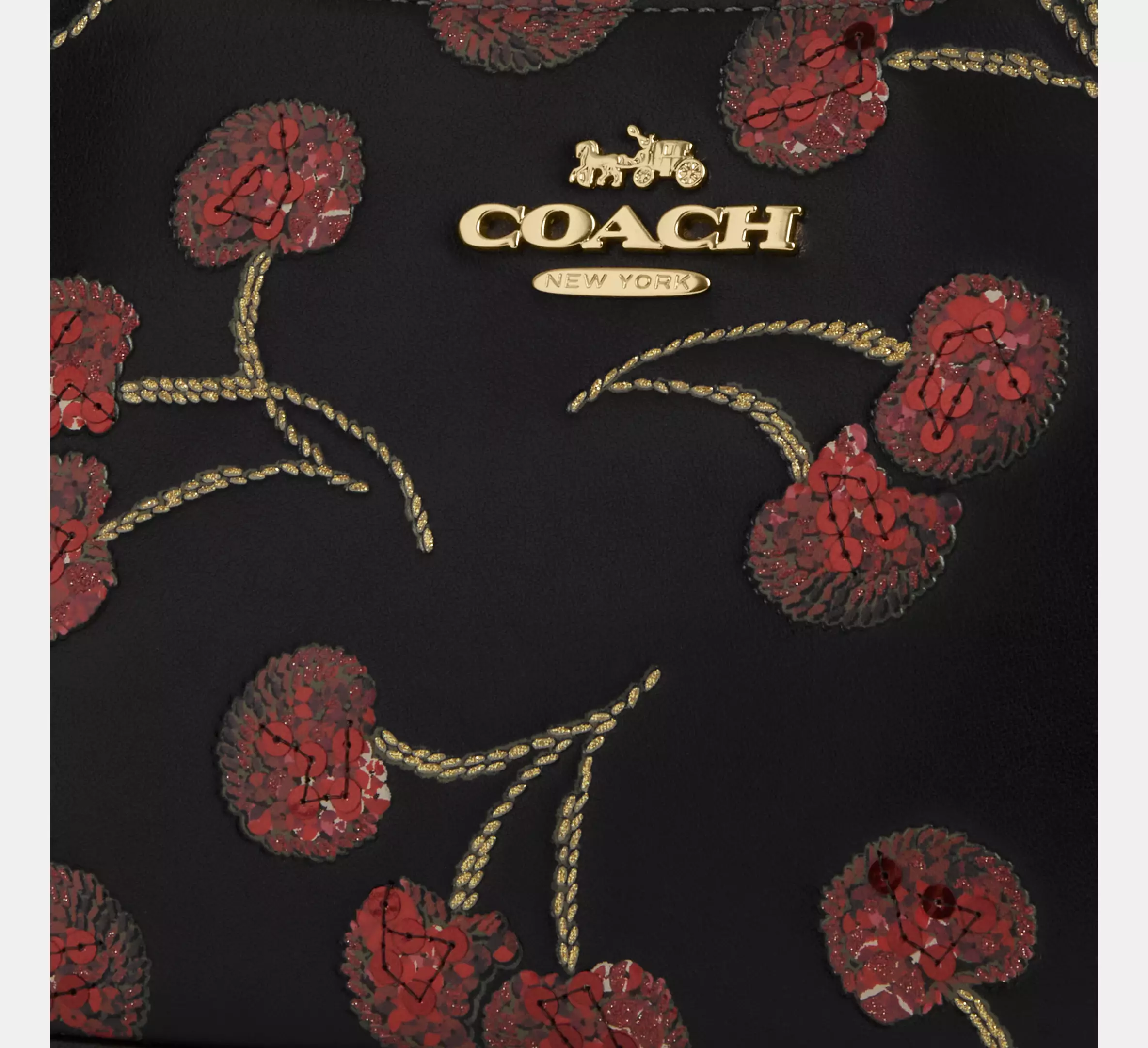  Teri Shoulder Bag With Cherry Print