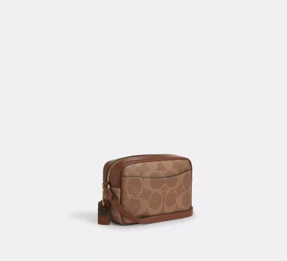 Jamie Camera Bag In Signature Canvas With Halloween Print