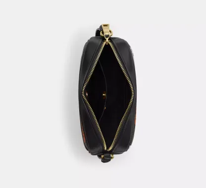  Mini Jamie Camera Bag In Signature Canvas With Halloween Print