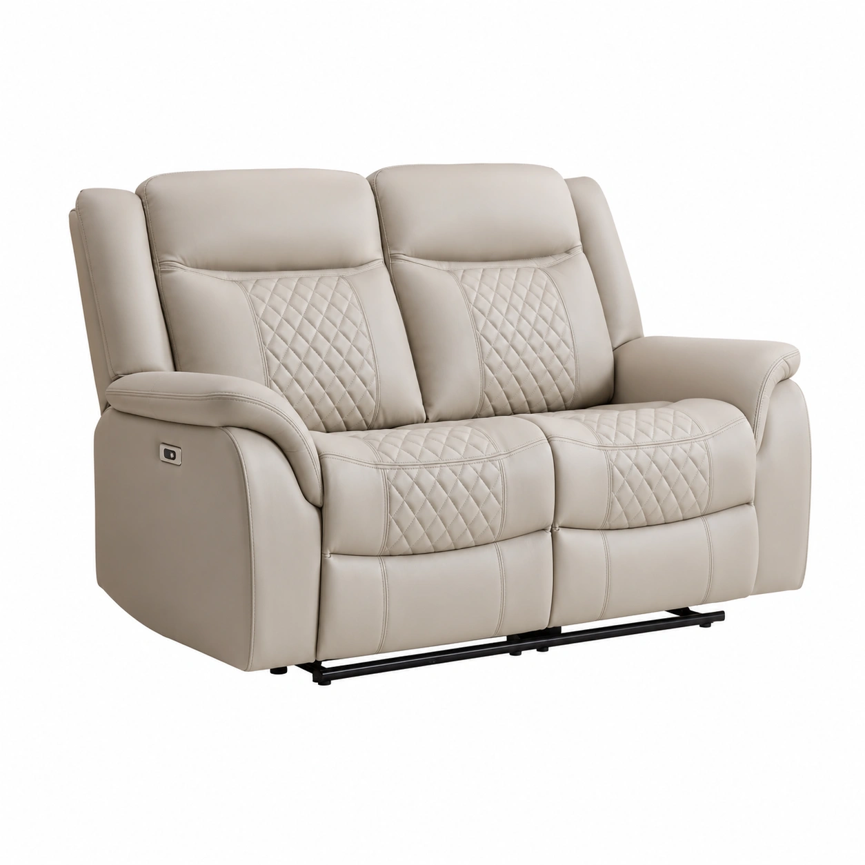 Modernes 2-Sitzer Relaxsofa mit Steppung Microfaser-Meubexaio