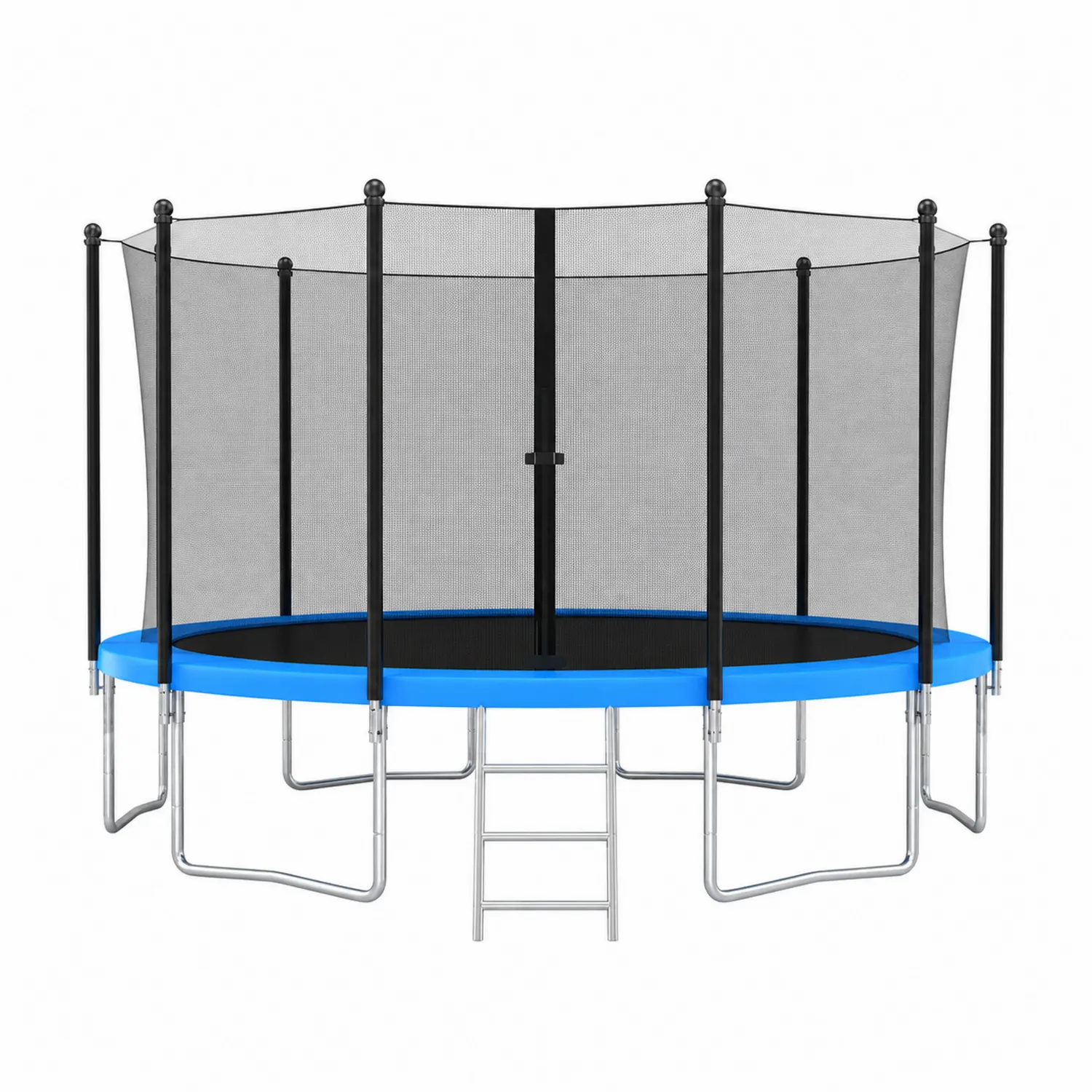 Trampoline rond avec filet de sécurité en acier galvanisé 305 cm