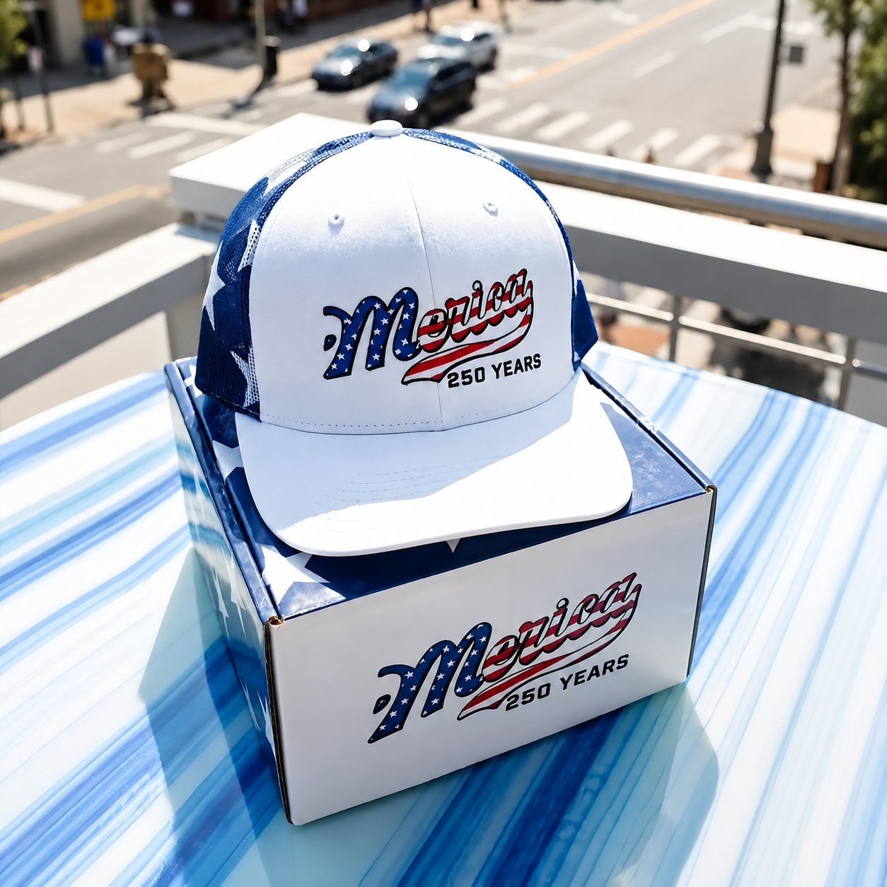 🇺🇸 ’Merica 250 Years Embroidered Mesh Back Trucker Hat-Buy 2 FREE SHIPPING