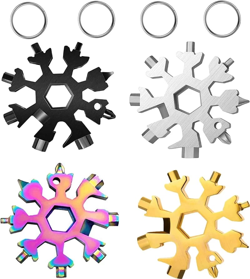 🔥This Week's Special Offer 49% OFF -Multifunctional 18-in-1 Snowflake Wrench