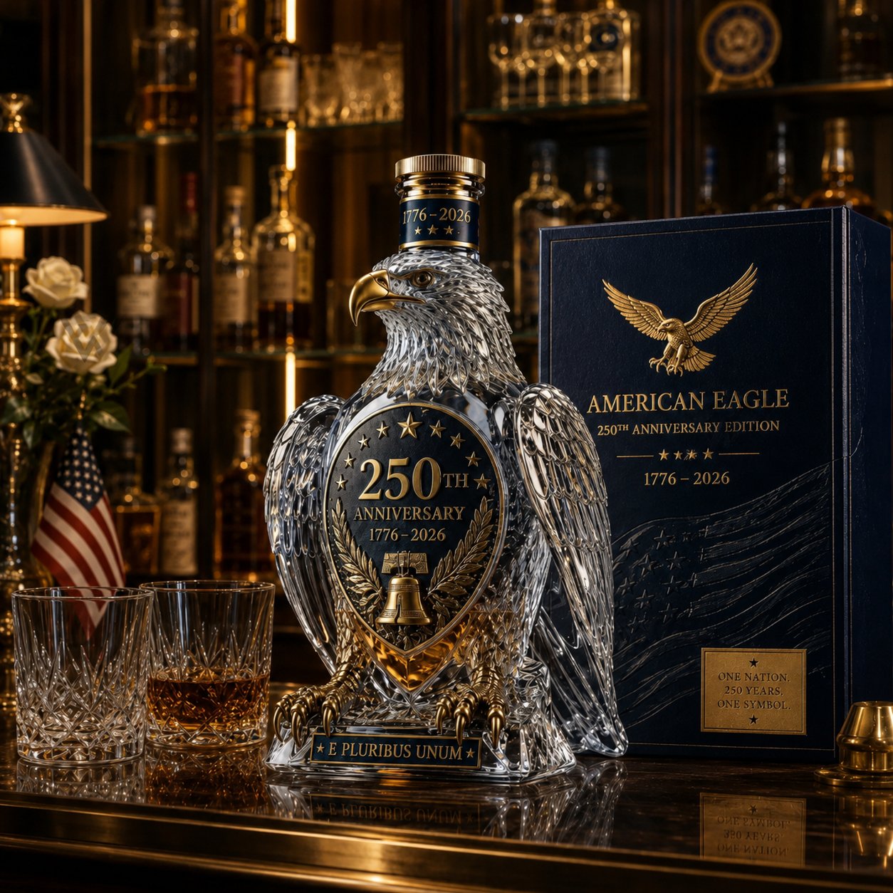 The best gift for Dad🎁American Eagle 250th Anniversary Commemorative Bottle📦