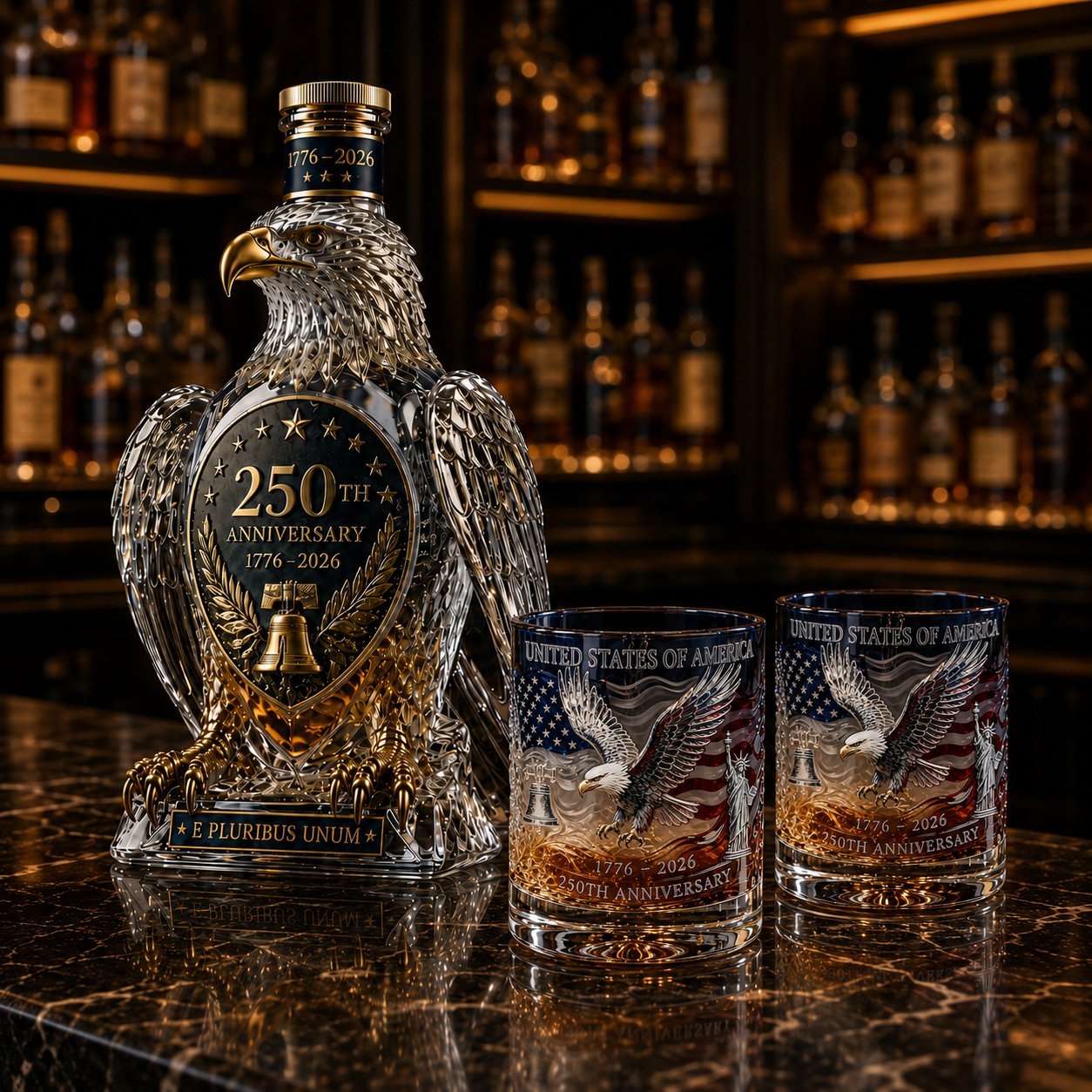 The best gift for Dad🎁American Eagle 250th Anniversary Commemorative Bottle📦
