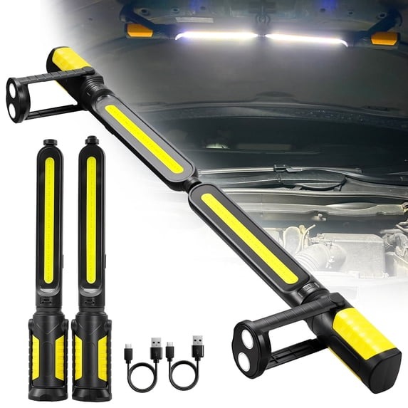 3000LM Magnetic 2 in 1 LED Work Light-Buy 2 Free shipping
