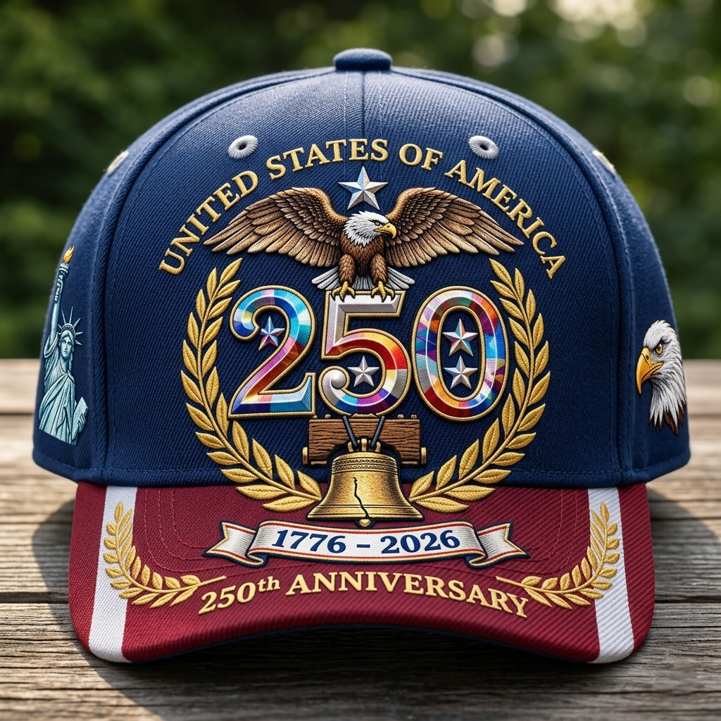 UNITED STATES OF AMERICA 250TH ANNIVERSARY LIMITED EDITION CAP