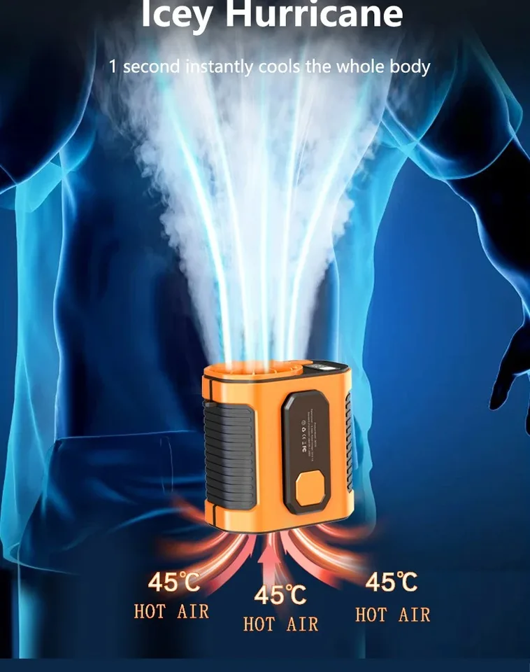 🔥Father's day Special Offer 49% OFF -Portable Rechargeable Waist Cooling Fan-Buy 2 Free shipping