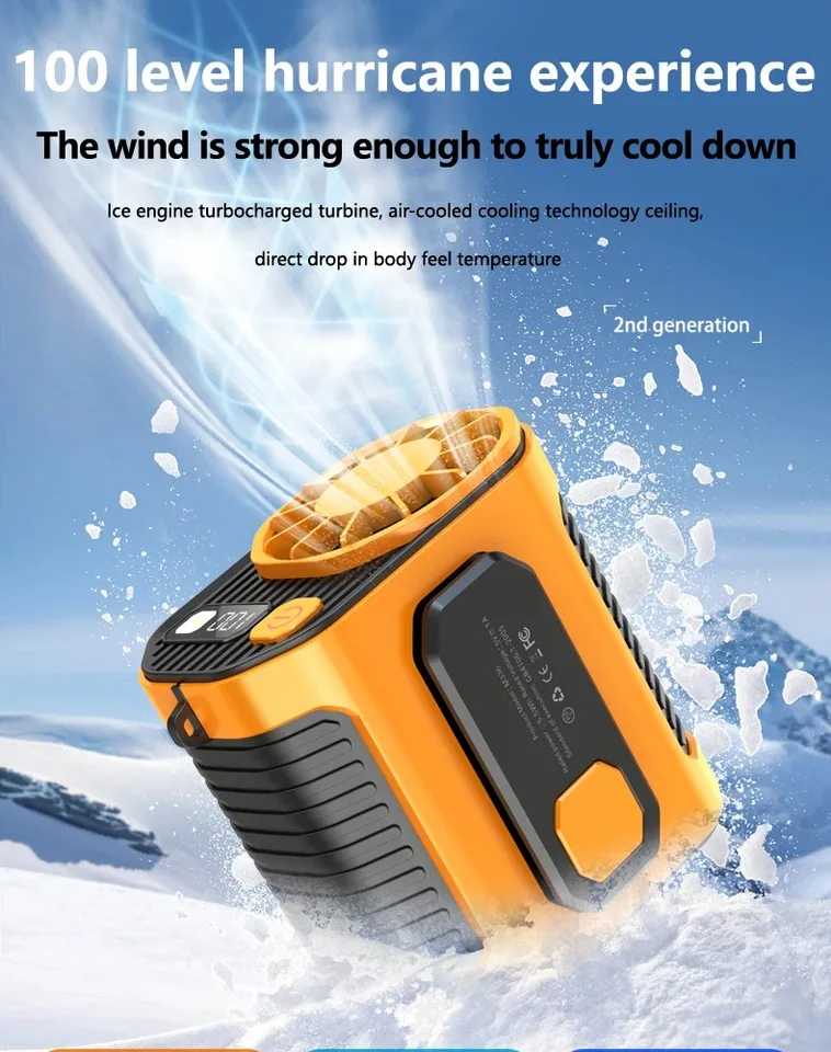 🔥Father's day Special Offer 49% OFF -Portable Rechargeable Waist Cooling Fan-Buy 2 Free shipping