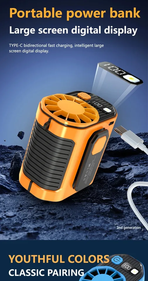 🔥Father's day Special Offer 49% OFF -Portable Rechargeable Waist Cooling Fan-Buy 2 Free shipping