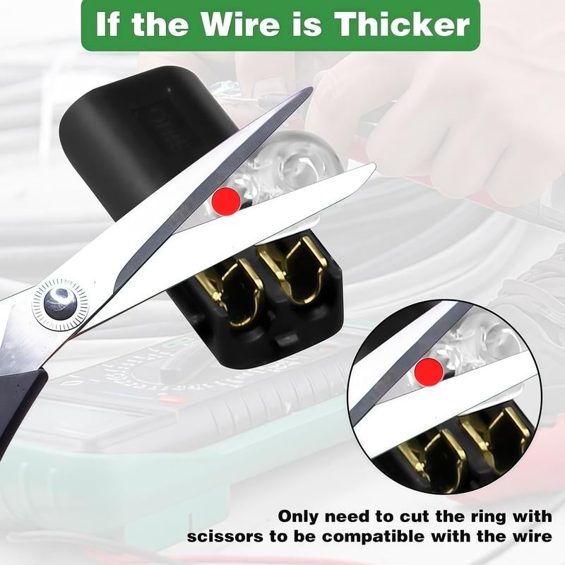 🔥LAST DAY 49% OFF ✅?Fast-Fit 2-Pin Double-Wire Plug-in Connectors