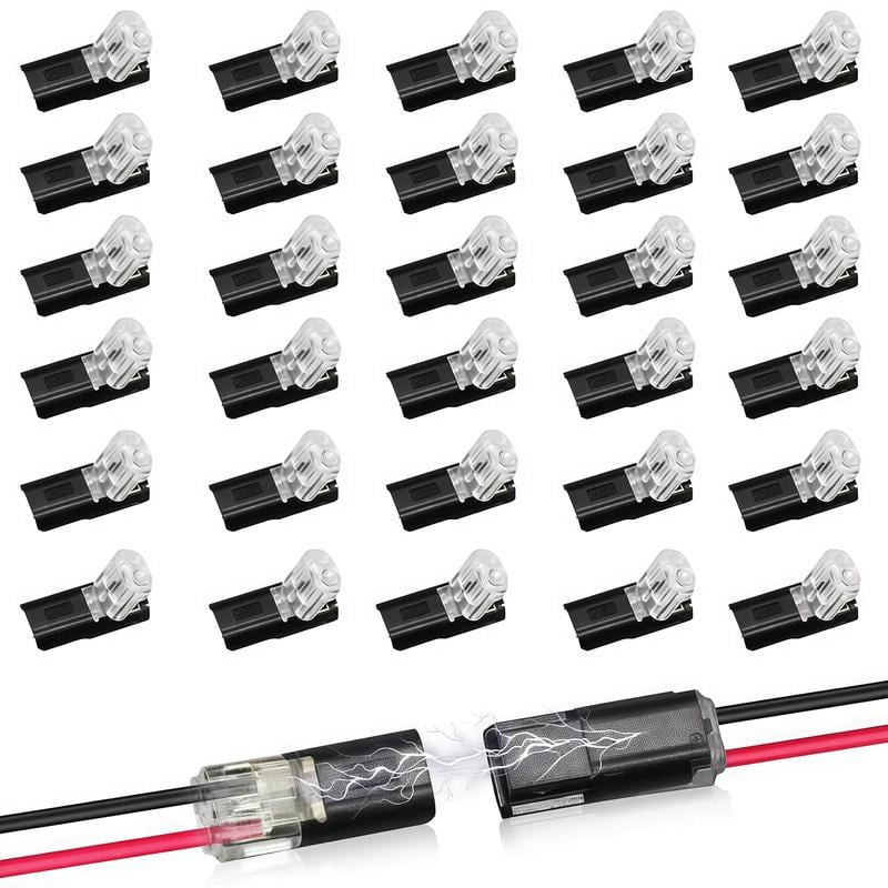 🔥LAST DAY 49% OFF ✅?Fast-Fit 2-Pin Double-Wire Plug-in Connectors