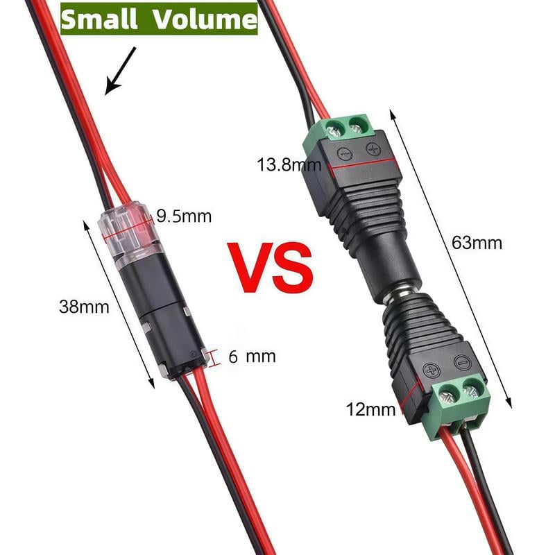 🔥LAST DAY 49% OFF ✅?Fast-Fit 2-Pin Double-Wire Plug-in Connectors