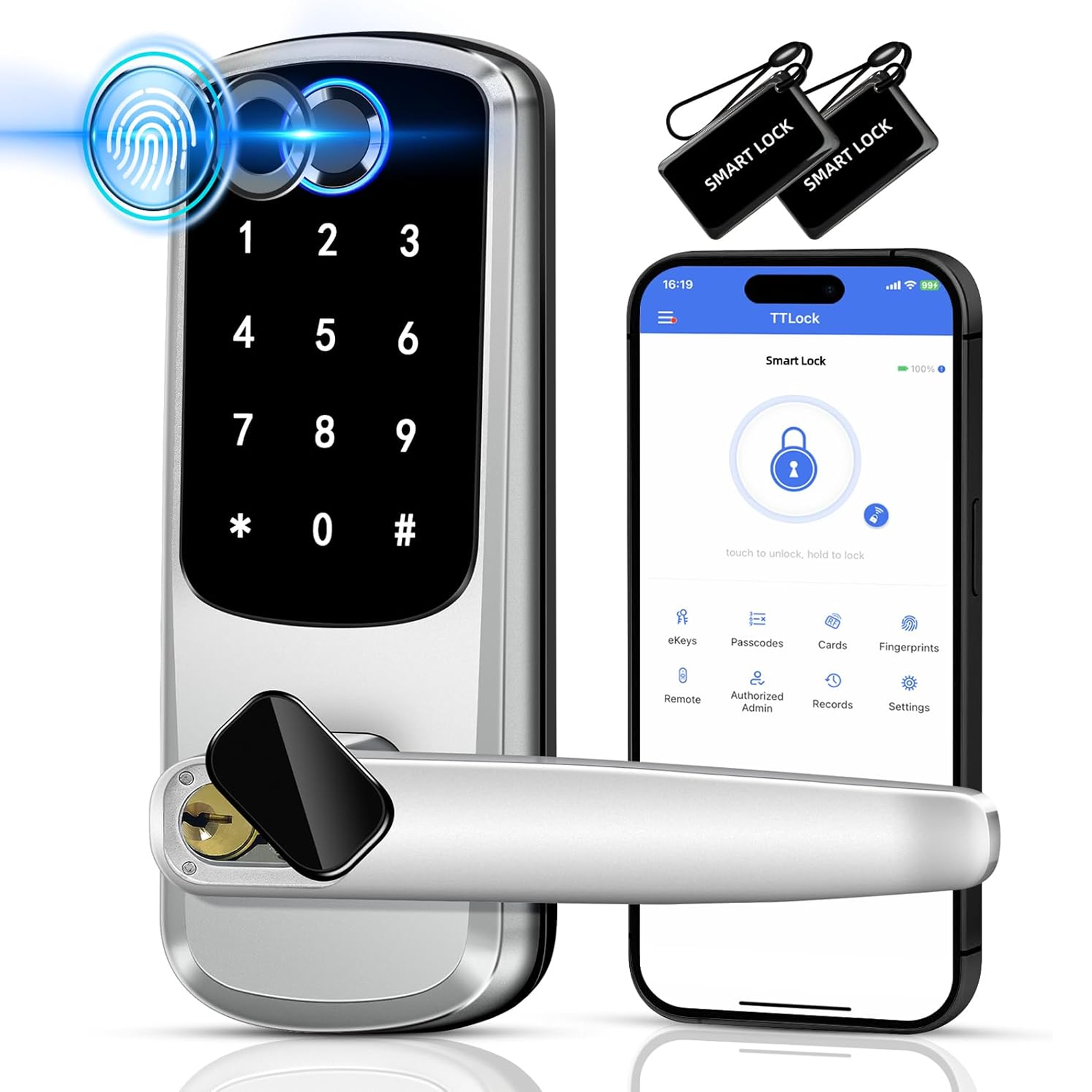 Rivora Smart Door Handle Lock