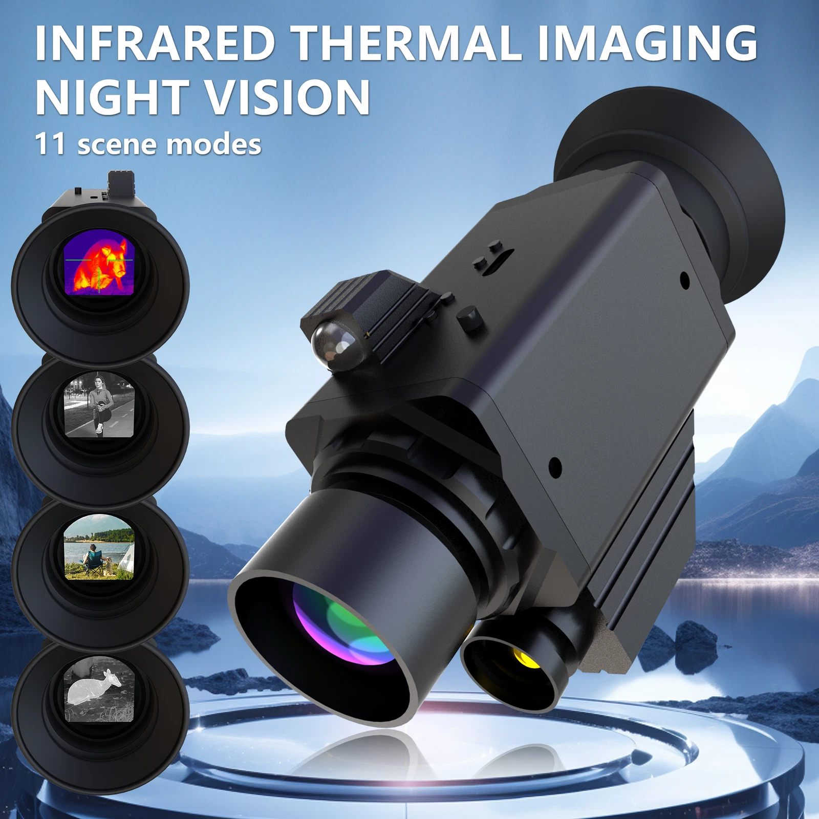 Hot Infrared imaging night vision device 4K Infrared Camera 7X Digital - Picture 1 of 8
