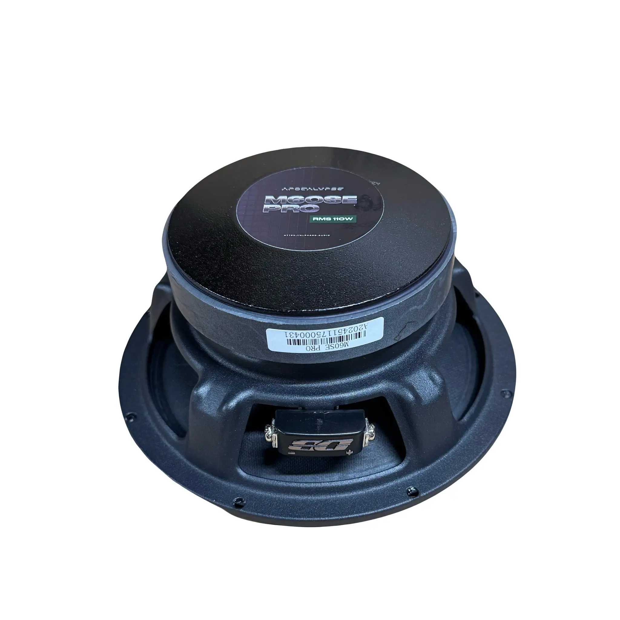 6.5" Mid-Range Speakers – 110W RMS / 220W Max, 4‑Ohm Pair