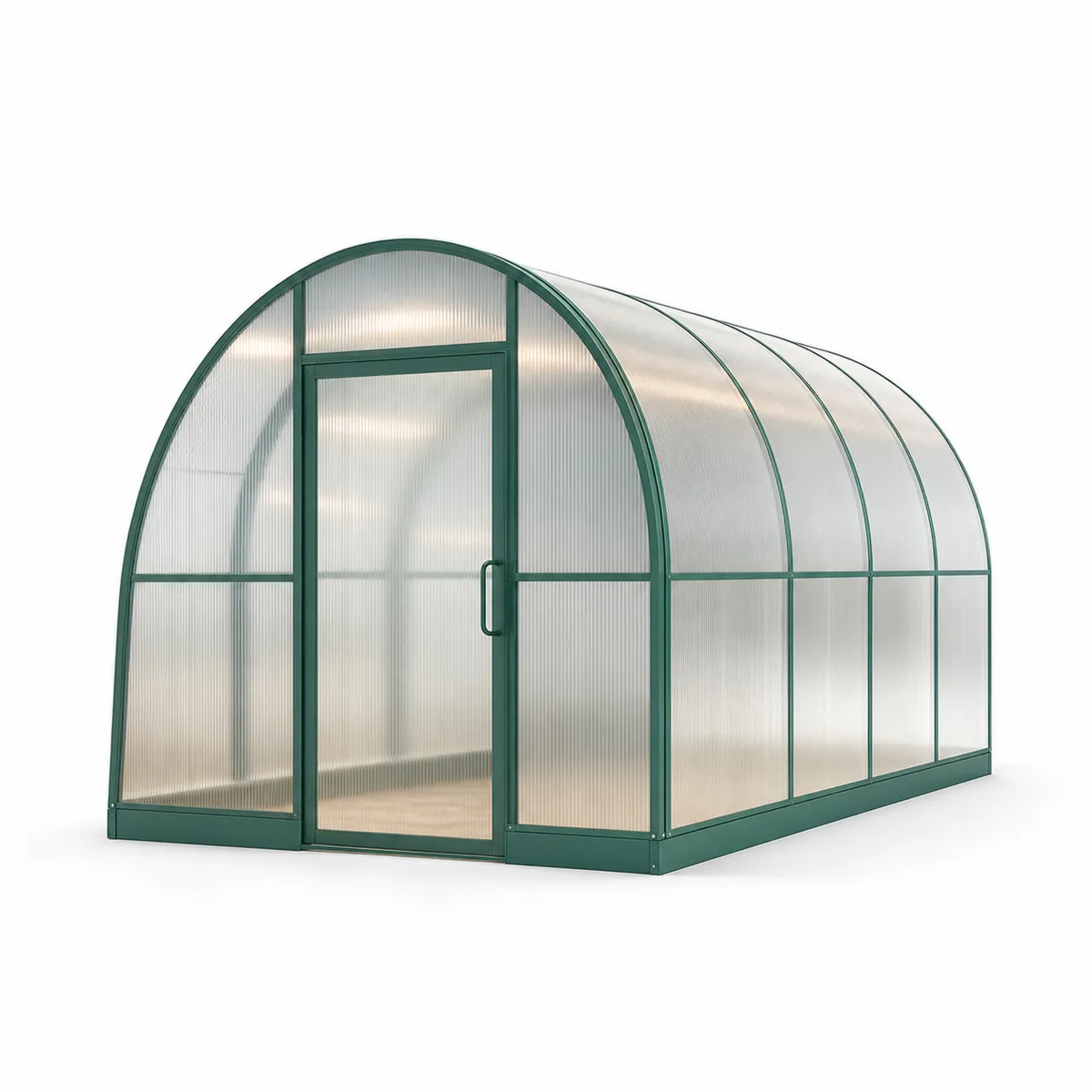 Serre en Aluminium et Polycarbonate Vert 300x200x200cm-Classicabodee
