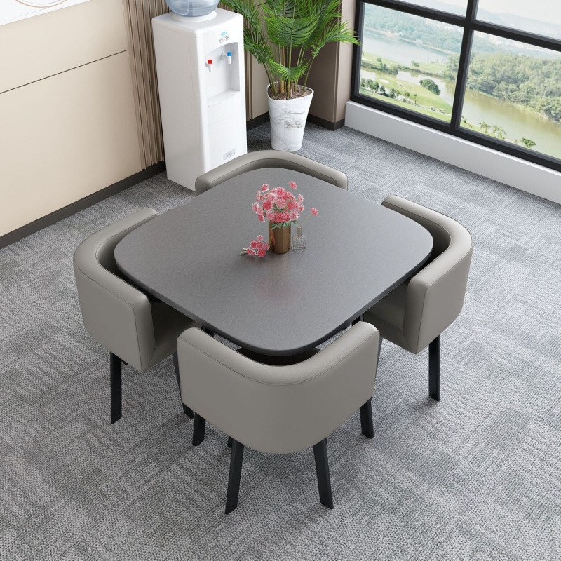 Mesa de almacenaje personalizable para hogar, apartamento pequeño.
